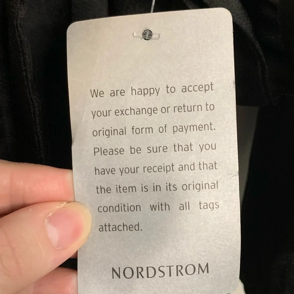 NSR Black Satin Midi Dress - Picture 8 of 8